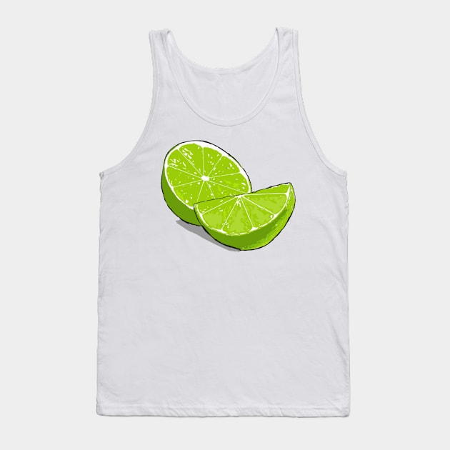 Lime Tank Top by SolteraCreative